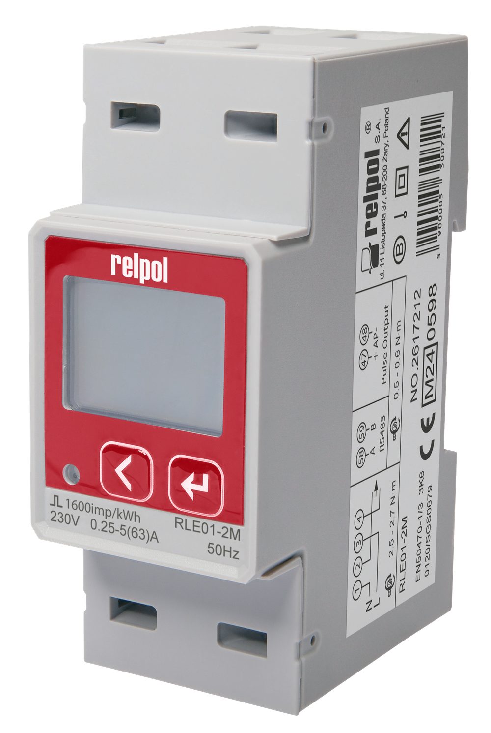 Relpol Electric energy consumption meters