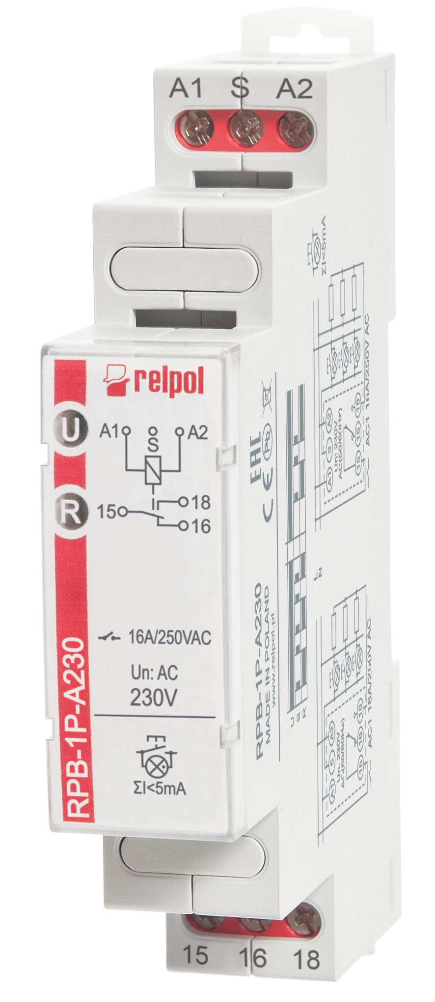 Relpol Bistable impulse relays