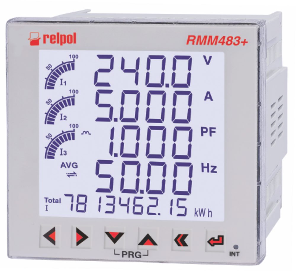 Relpol Multifunction network parameter meters