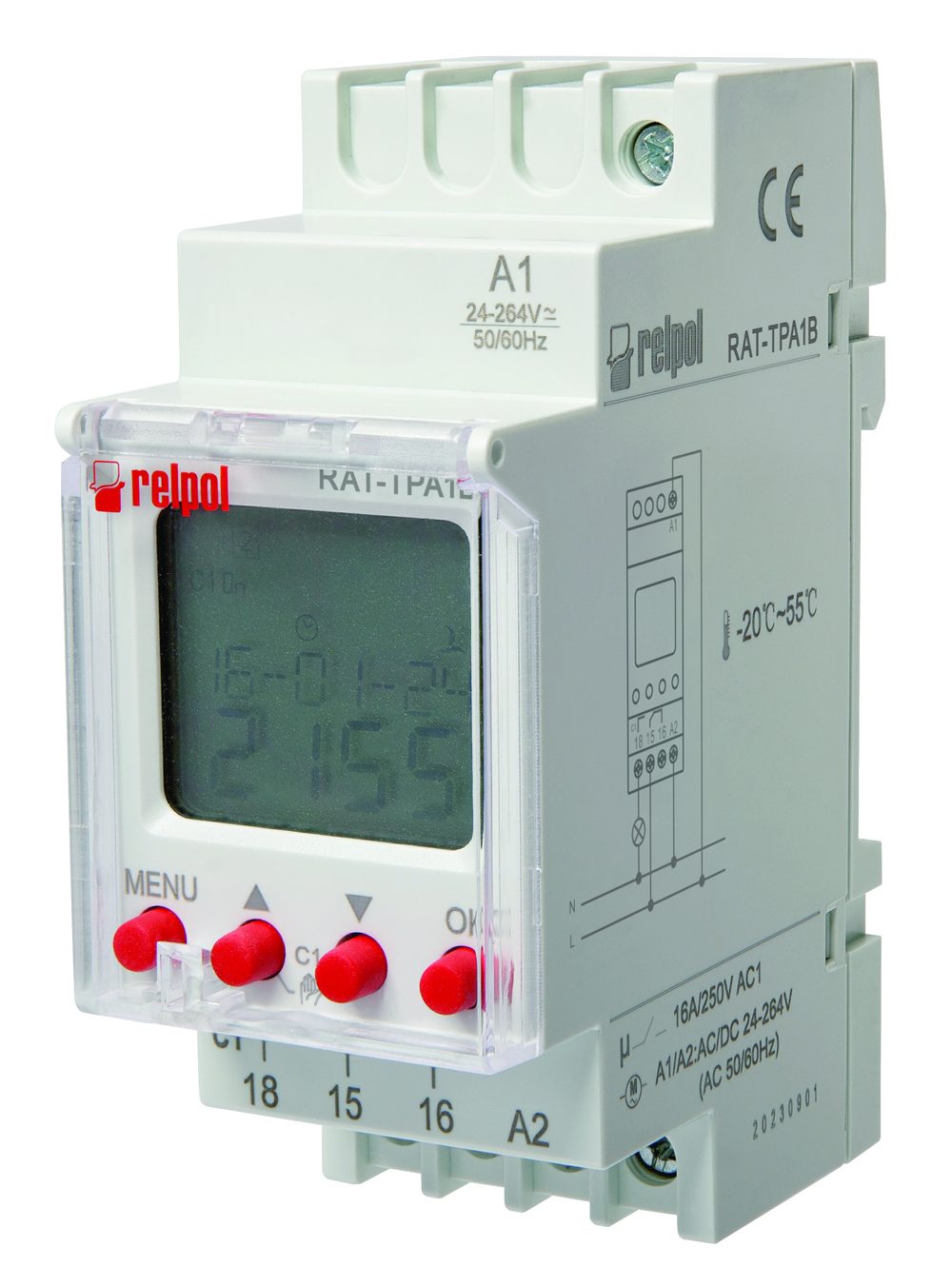 Relpol Astronomical and digital clocks