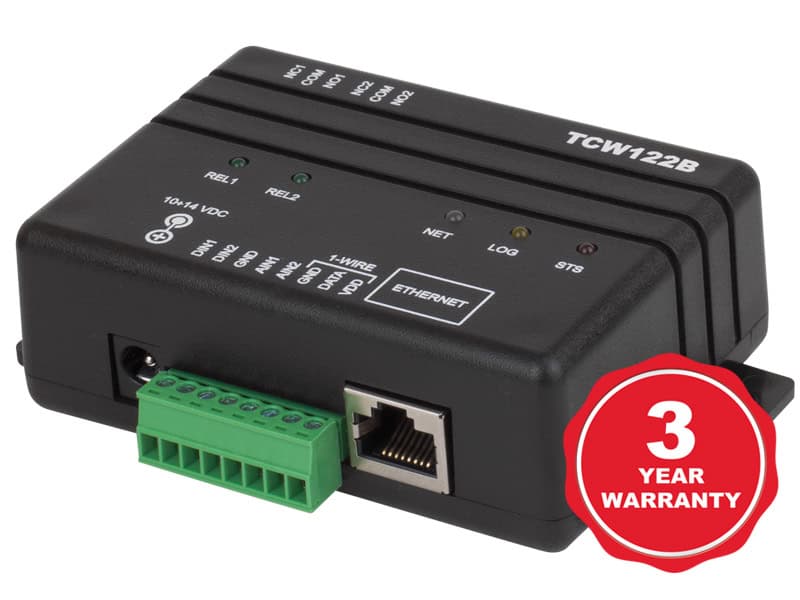 Teracom TCW122B-RR Remote relay control module Teracom TCW122B-RR Remote relay control module