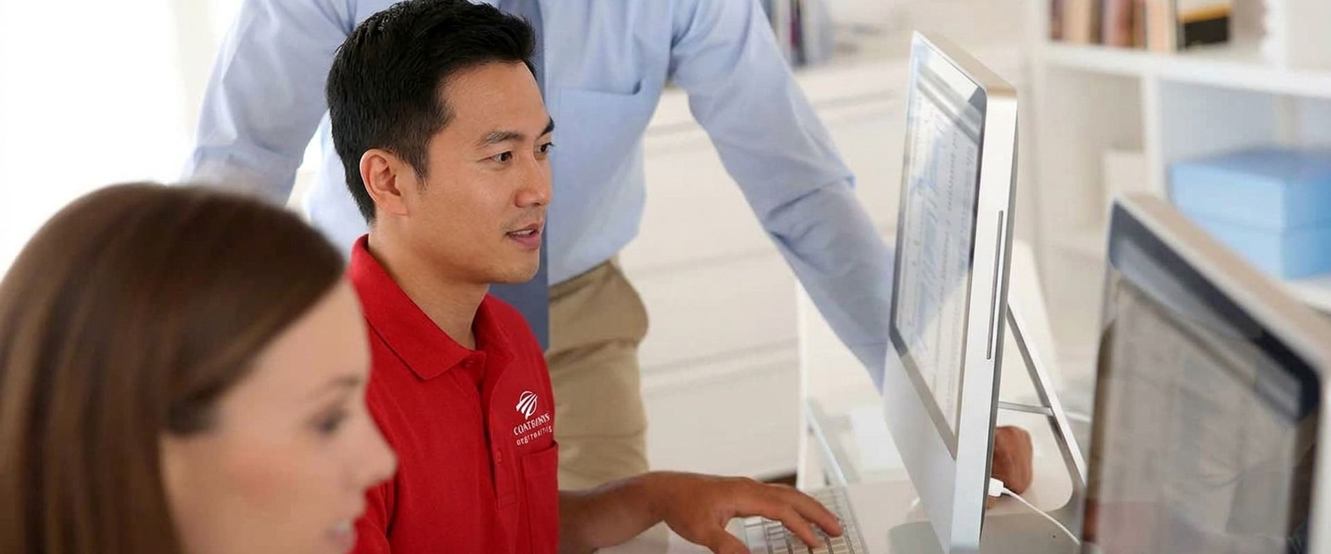 Controsys engineer at a workstation