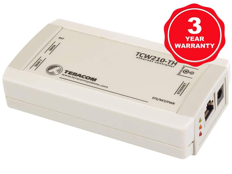 Teracom TCW210-TH Temperature & humidity data logger Teracom TCW210-TH Temperature & humidity data logger